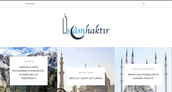 Desktop Screenshot of islamhaktir.com